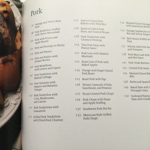 William Sonoma Meats & Poultry Cookbook Recipes are exciting and different - Picture 4 of 5